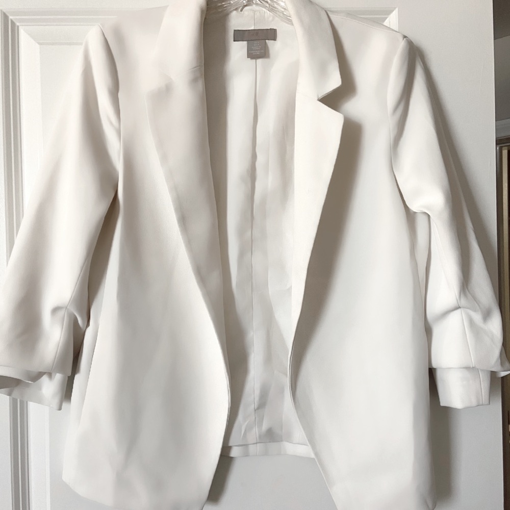 White H&M Blazer